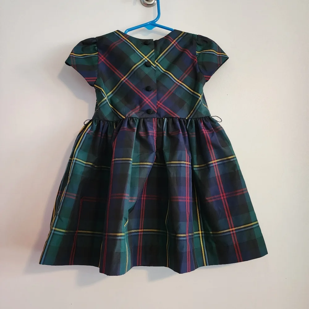 Ralph Lauren Plaid Kids Dress Size 18m